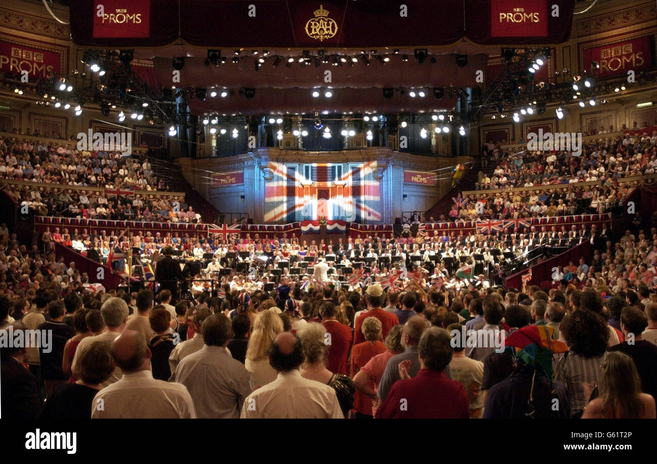 Last Night of the Proms Banque D'Images