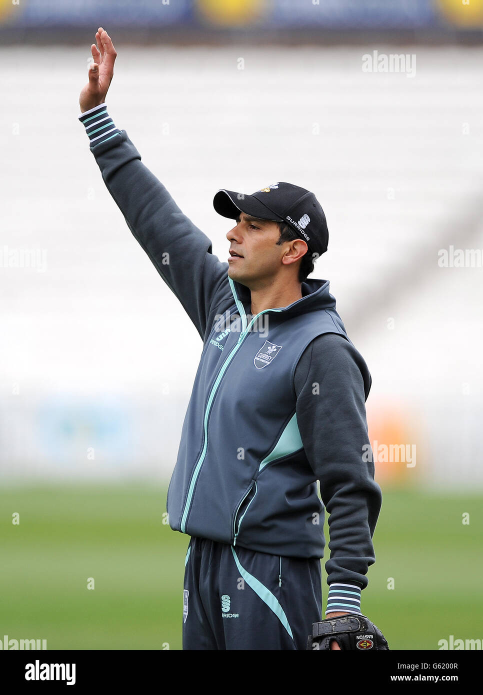 Cricket - LV= Championnat du comté - Division un - jour un - Surrey v Somerset - Kia Oval. Vikram Solanki, Surrey Banque D'Images