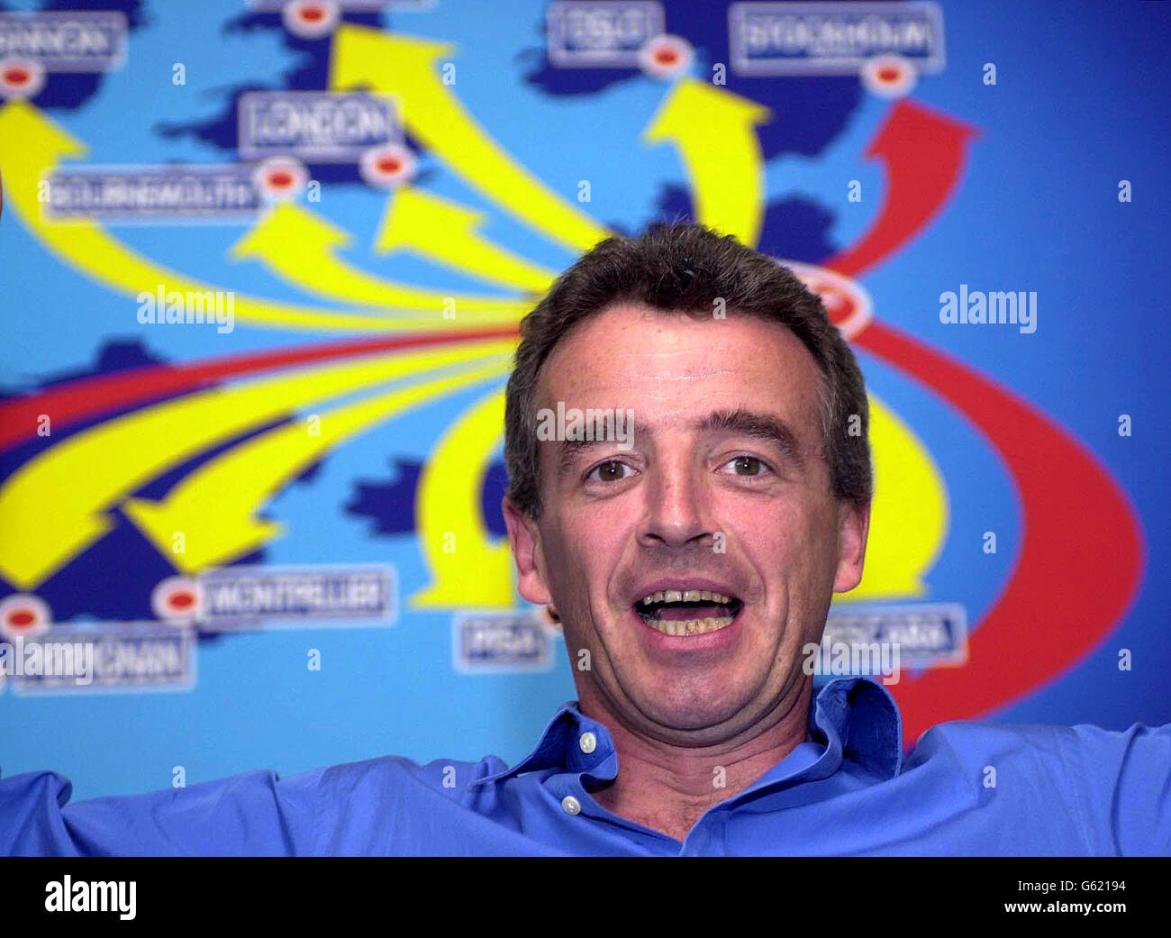 Michael O'Leary - Ryanair Banque D'Images