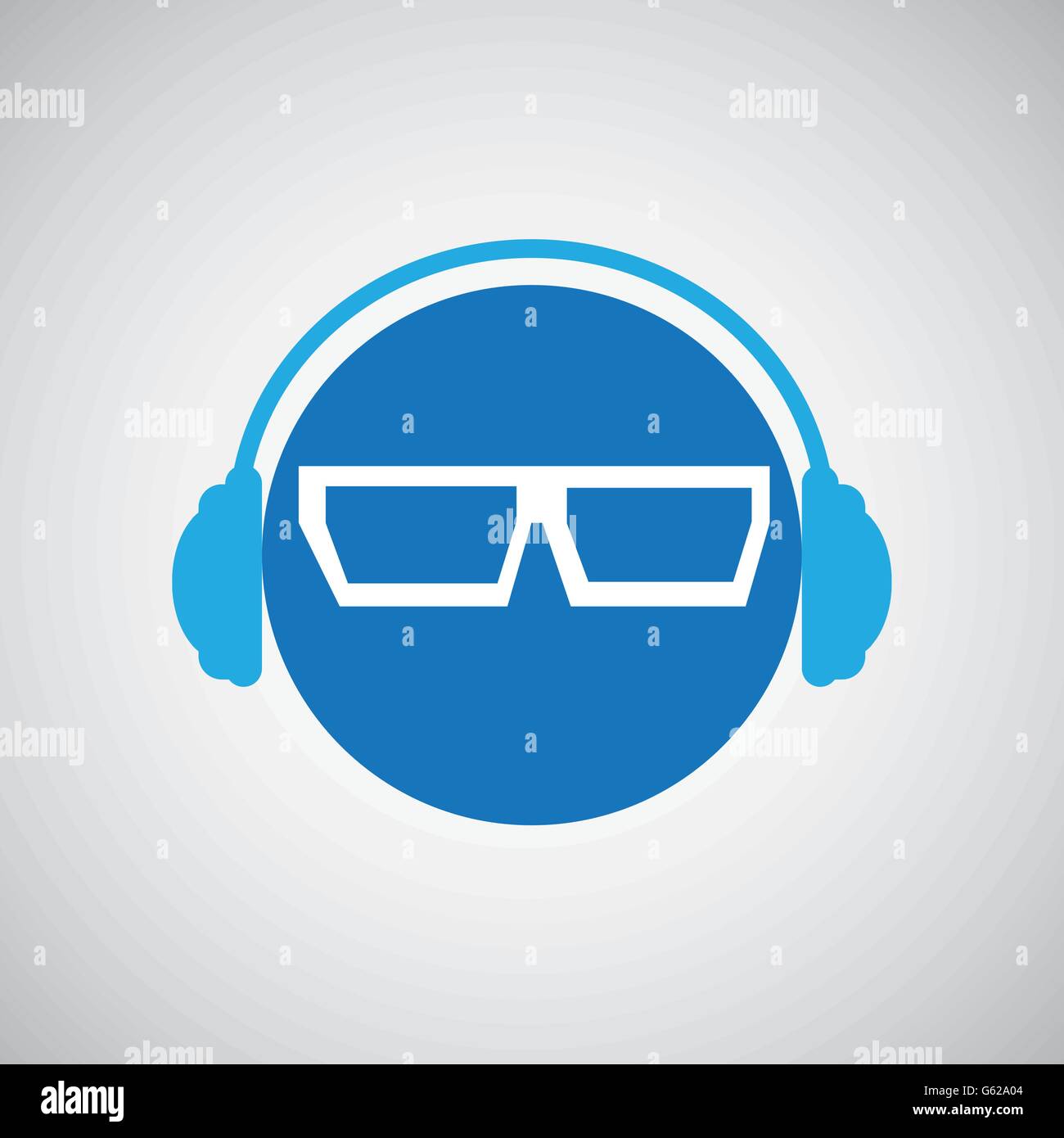 Sound system design Illustration de Vecteur