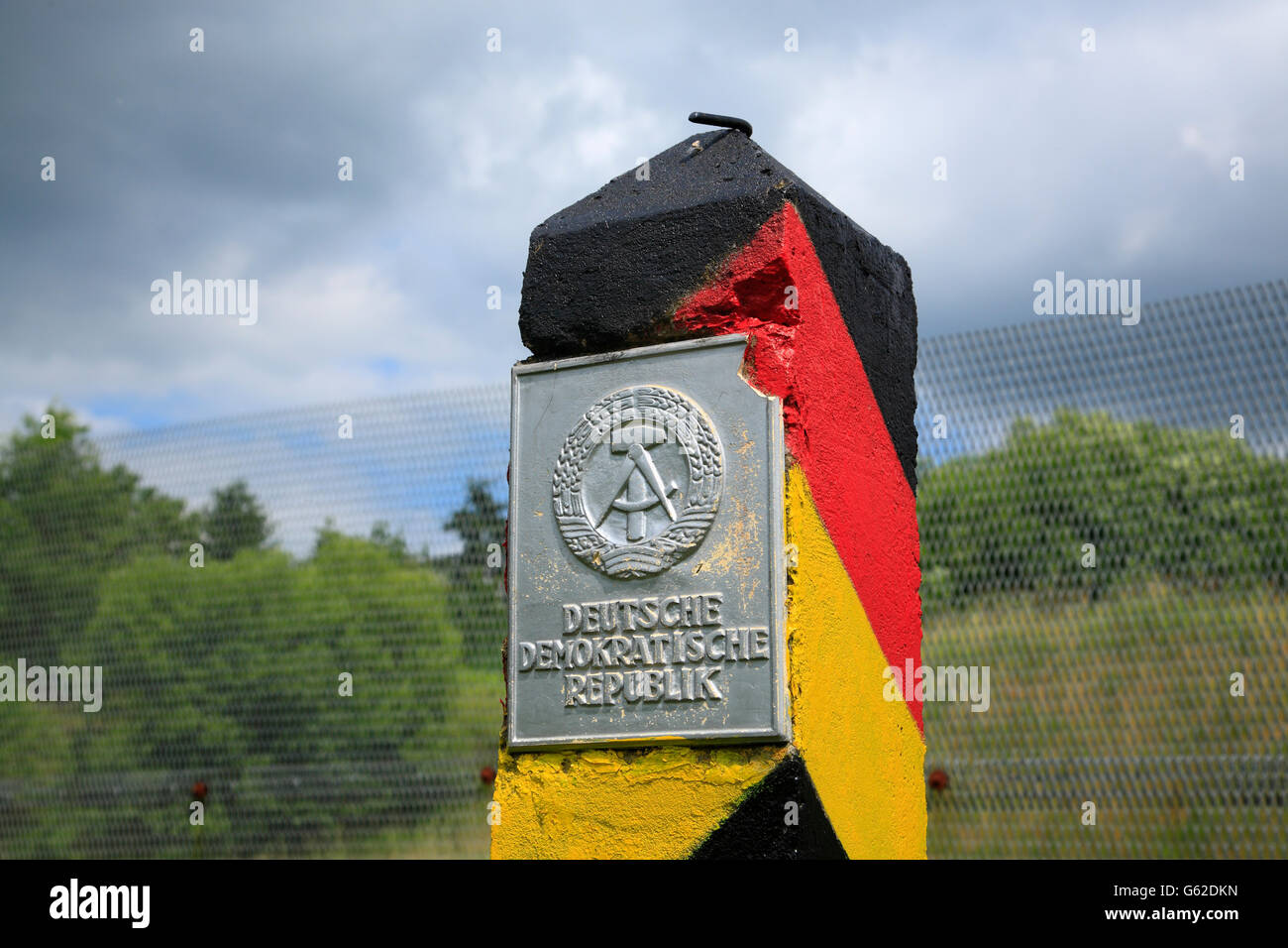 Schlagsdorf, musée de la frontière, région, GRENZHUS Schaalsee Mecklembourg Poméranie occidentale, l'Allemagne, de l'Europe Banque D'Images