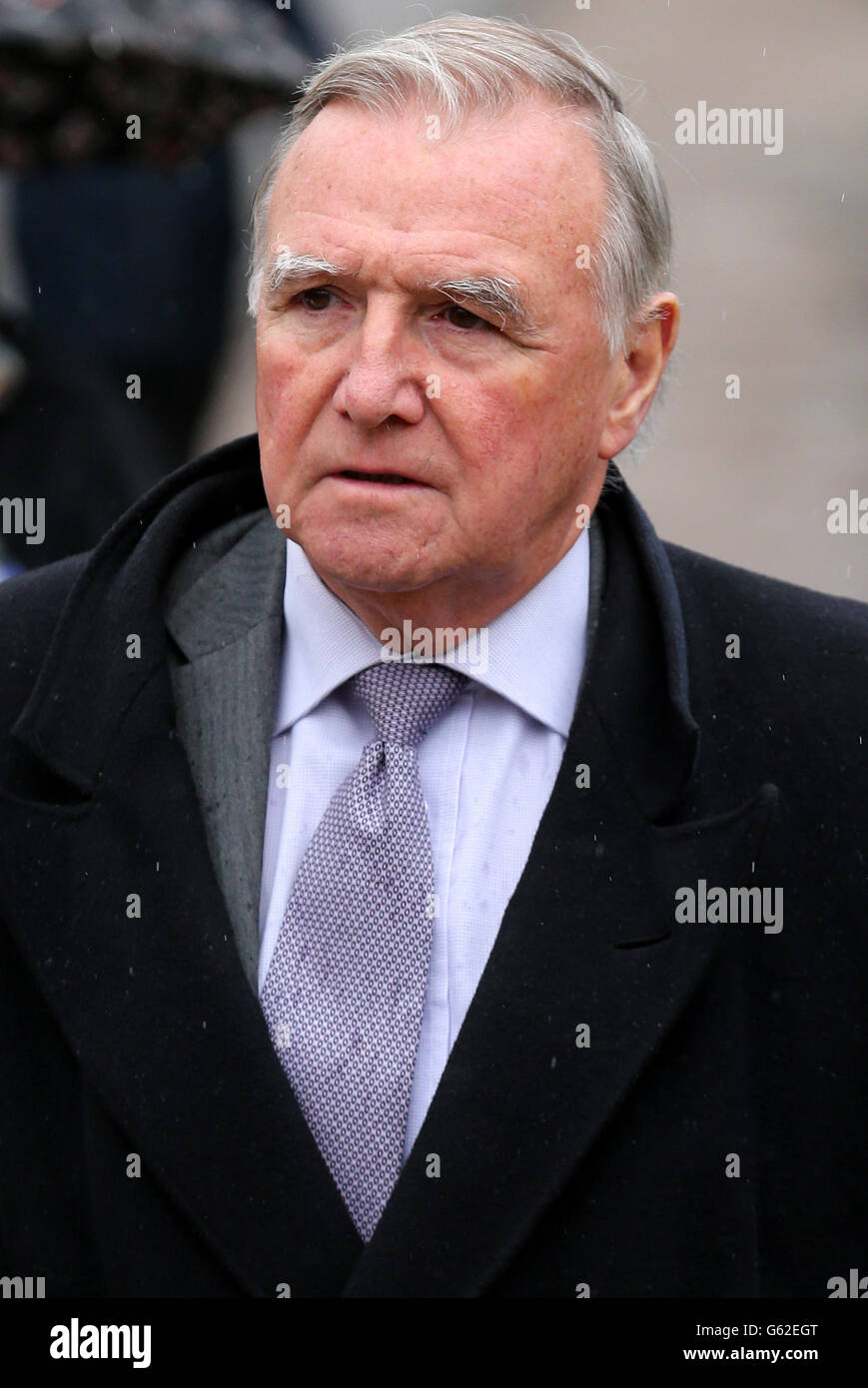 Lord Bruce aux funérailles du Parti national écossais MSP Brian Adam, à l'Église de Jésus-Christ des Saints des derniers jours à Aberdeen. Banque D'Images