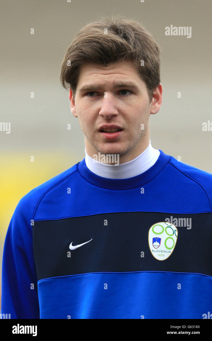 Groupe d'Élite 6 - Slovénie v Angleterre - Pirelli Stadium Banque D'Images