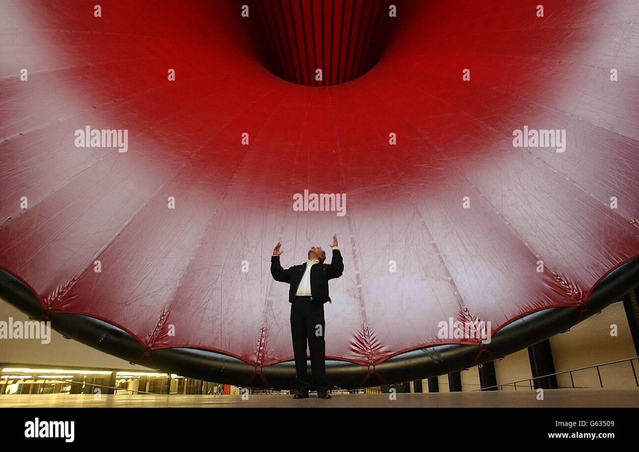 Anish Kapoor - Tate Gallery Sculpture Banque D'Images