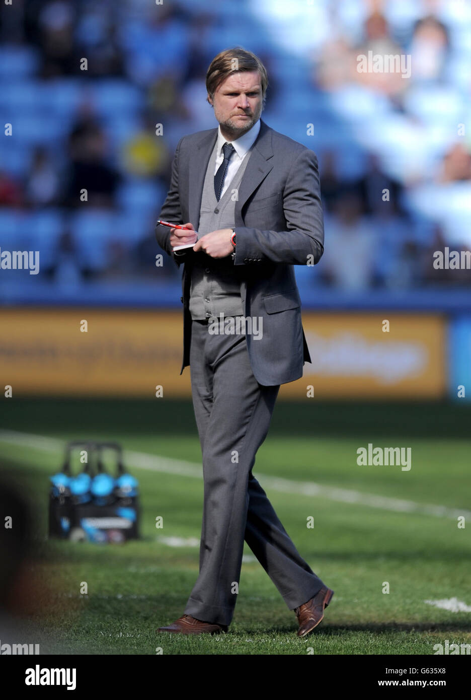 Football - npower football League One - Coventry City / Leyton Orient - Ricoh Arena. Steven Pressley, directeur municipal de Coventry Banque D'Images