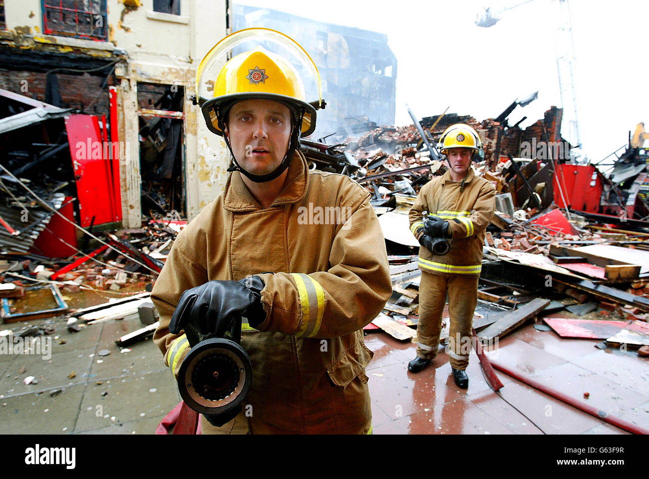 Catastrophes naturelles et accidents - Arcade Fire - Blackpool Banque D'Images