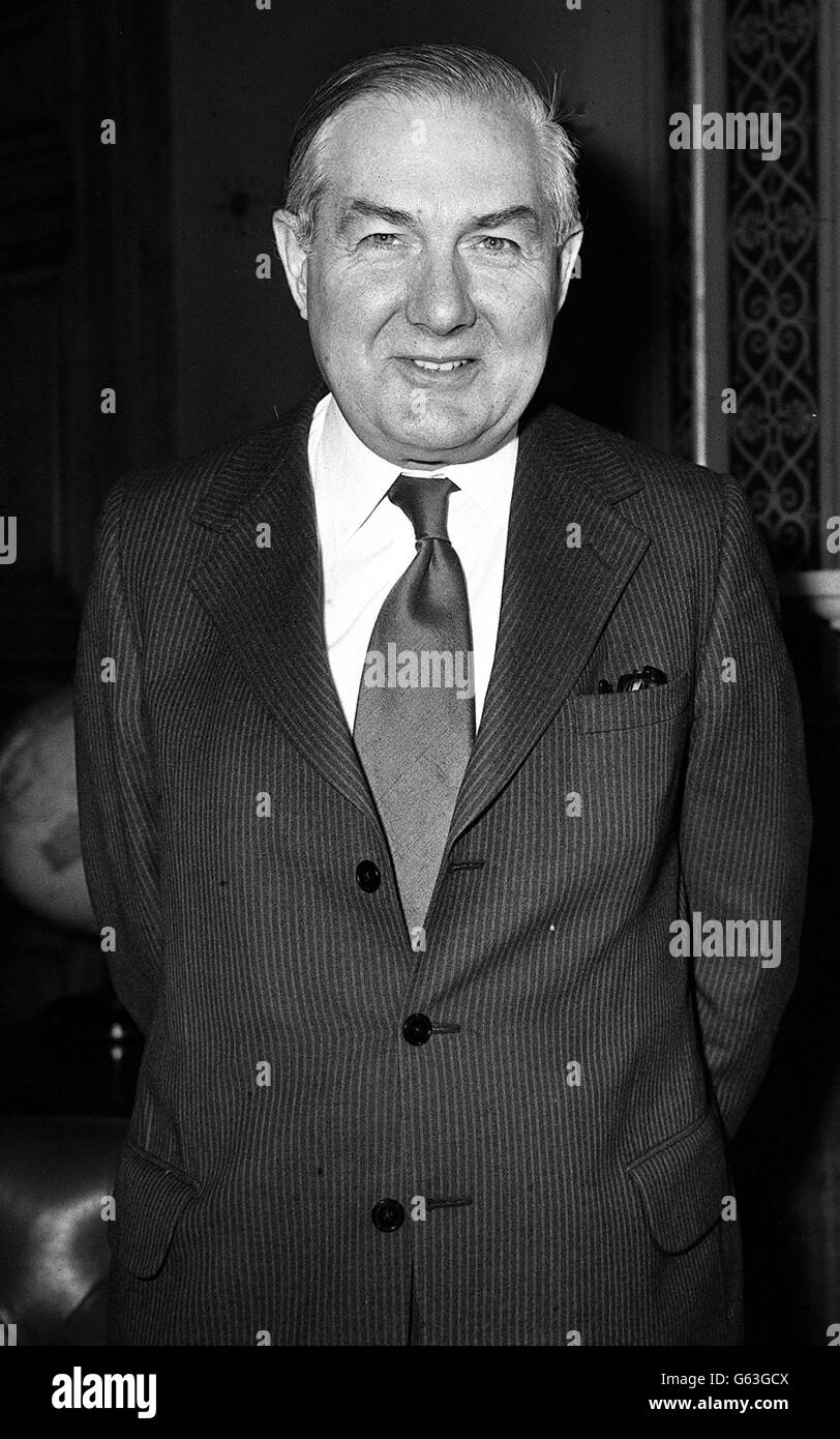 James Callaghan Banque D'Images