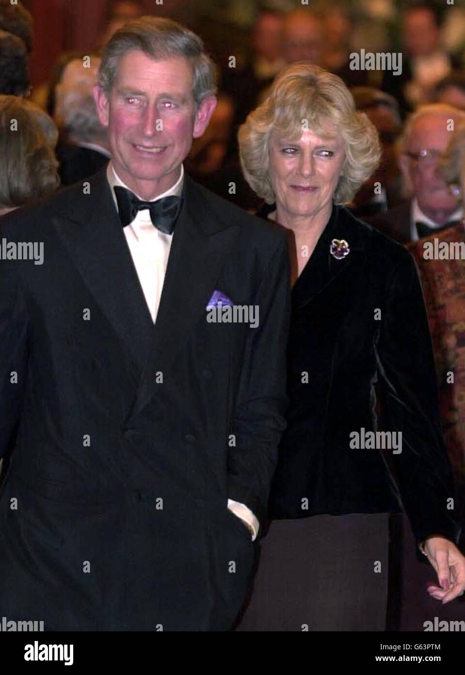 Les Princes du pays de Galles, le patron de l'Australian Music Foundation et Mme Parker Bowles à l'Australia House où ils ont écouté un concert de gala du Jubilé, avant que le Prince ne présente les prix de la Fondation. Banque D'Images