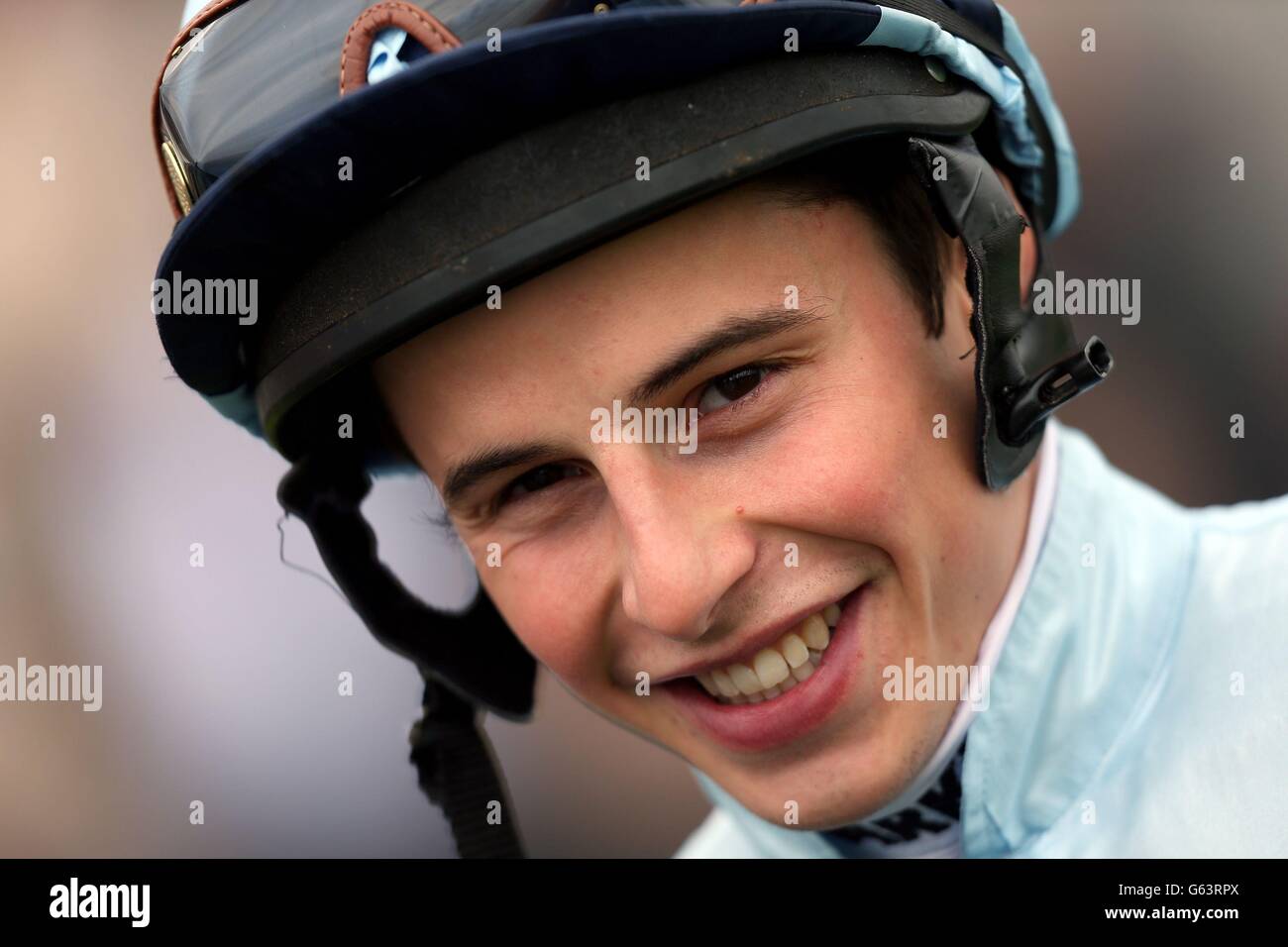 Les courses de chevaux - Portée & SIA Raceday Charité - Newbury Banque D'Images