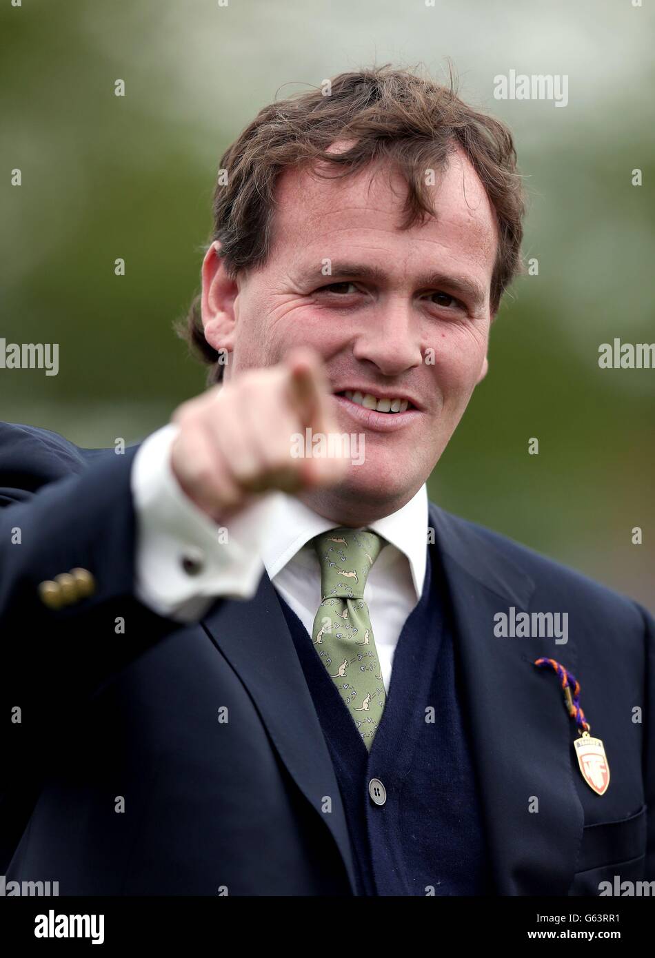 Les courses de chevaux - Portée & SIA Raceday Charité - Newbury Banque D'Images