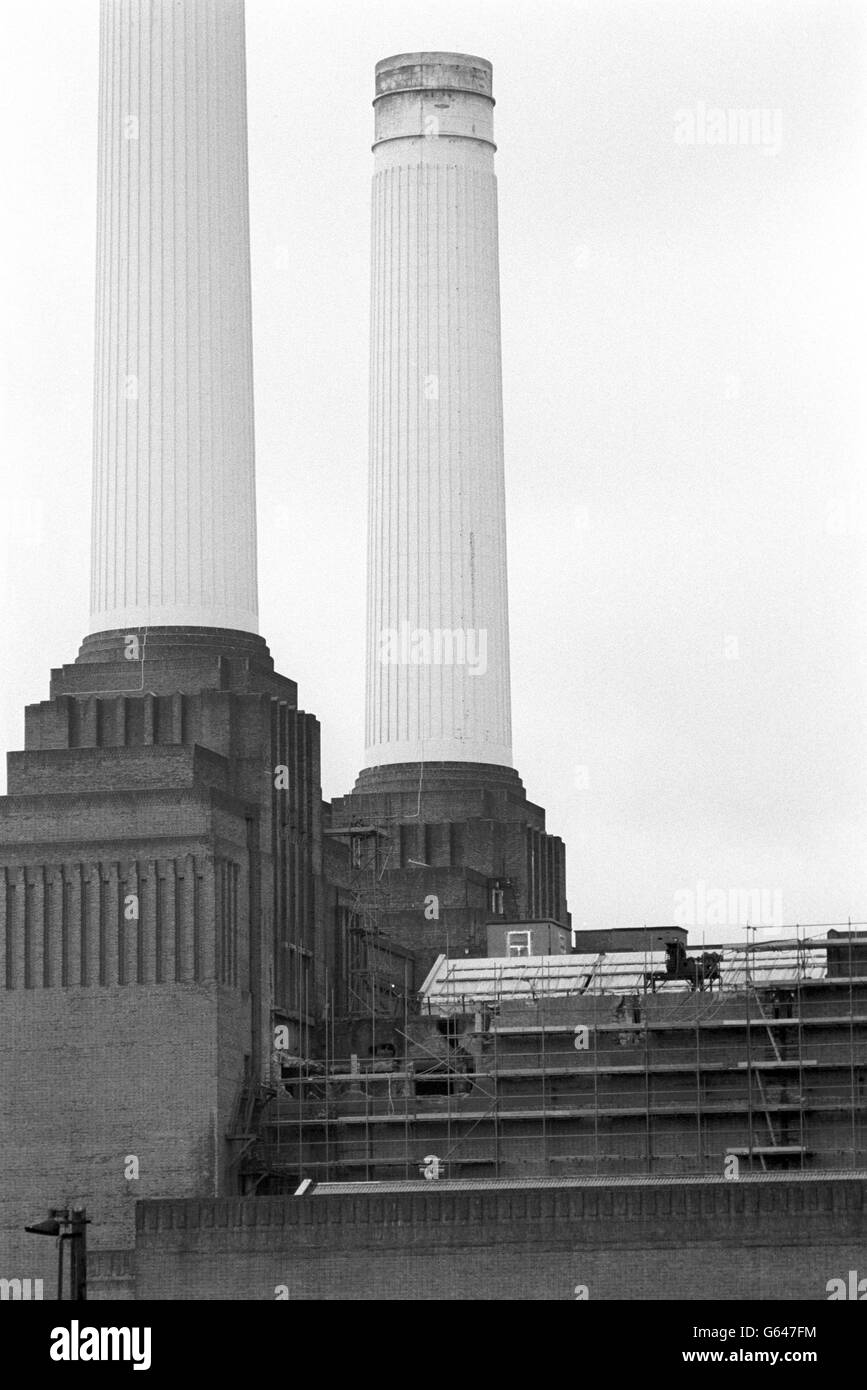 165 millions de projets qui convertiront le monument de Londres en un complexe de loisirs. Banque D'Images