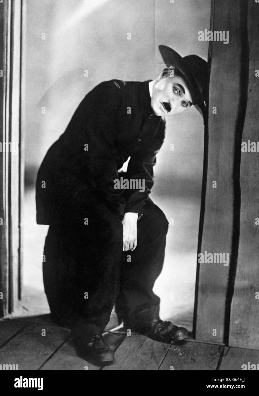 Les grandes stars de cinéma - Hollywood - Charlie Chaplin - 1922 Banque D'Images
