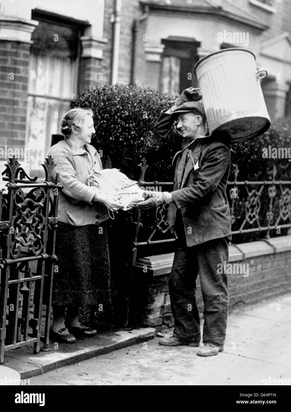 La Seconde Guerre mondiale - Empire britannique - Le front intérieur - Le gouvernement local - Londres - 1940 Banque D'Images