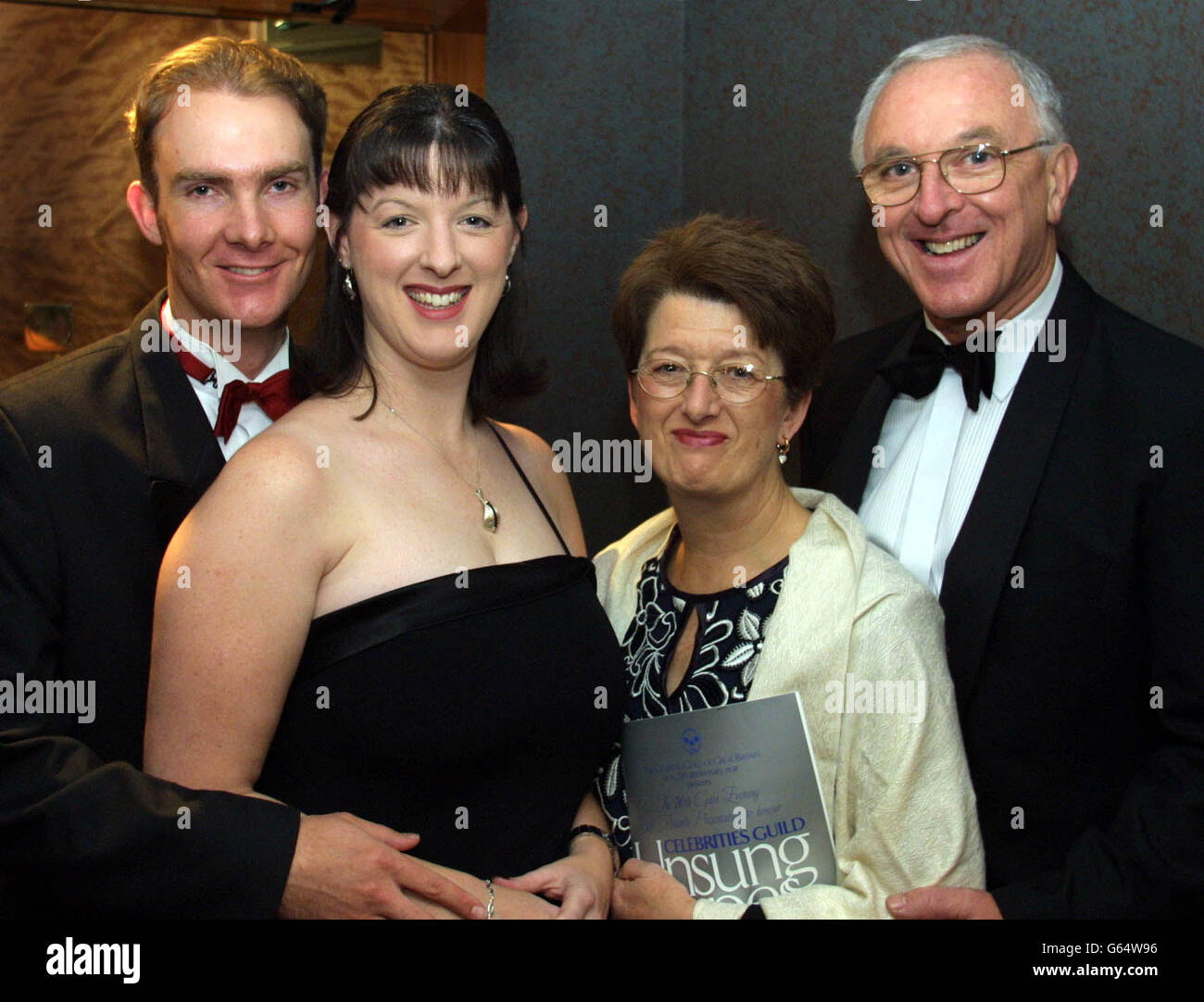 Kate Taylor & Family - Unsung Hero Awards Banque D'Images