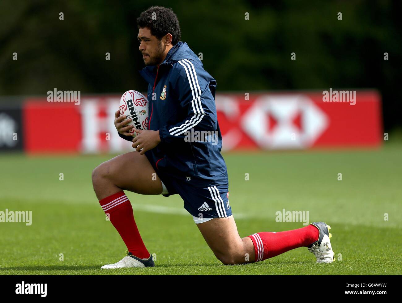 Rugby Union - Climatisation - Camp Lions WRU Centre National d'excellence - Vale of Glamorgan Banque D'Images