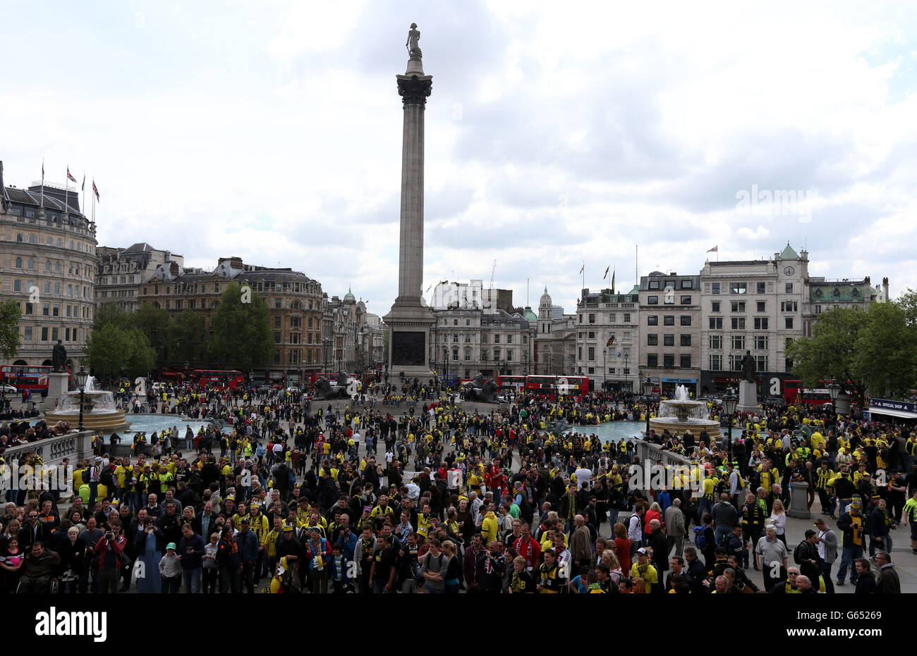 Football - Ligue des Champions - Final - v Borussia Dortmund Bayern Munich - Ventilateur Construire - Londres Banque D'Images