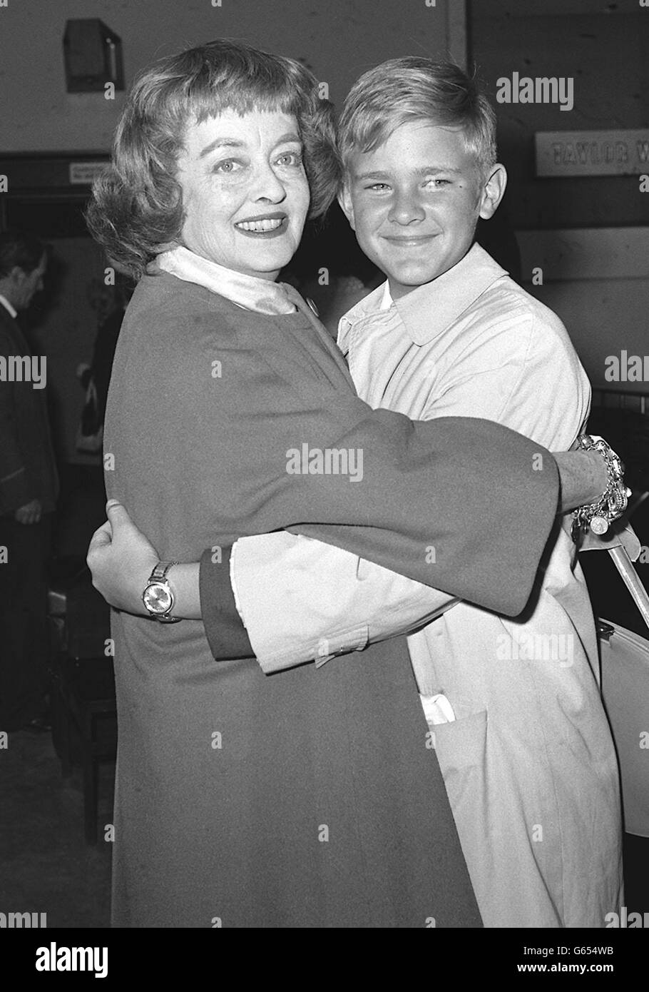 Gros câlin pour Michael. Banque D'Images