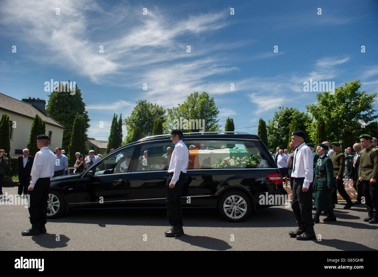 Ruairi O Bradaigh / funeral Banque D'Images