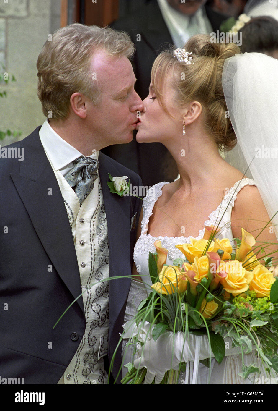 Divertissement - Les Dennis & Amanda Holden Mariage - Bournemouth Banque D'Images