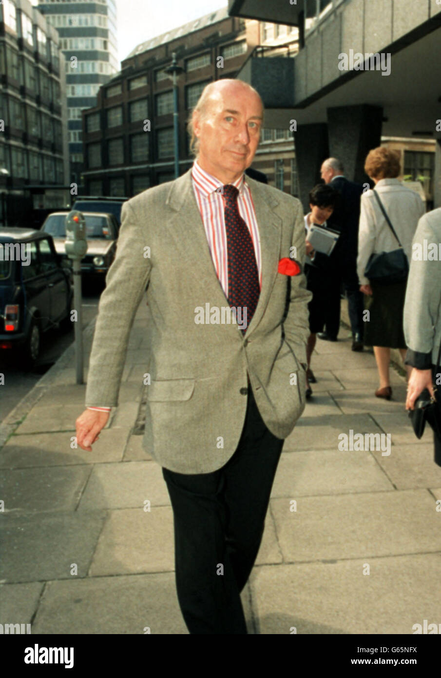 Le fondateur de la célèbre société internationale de maroquinerie Gucci,  Maurizio Gucci, à Londres Photo Stock - Alamy
