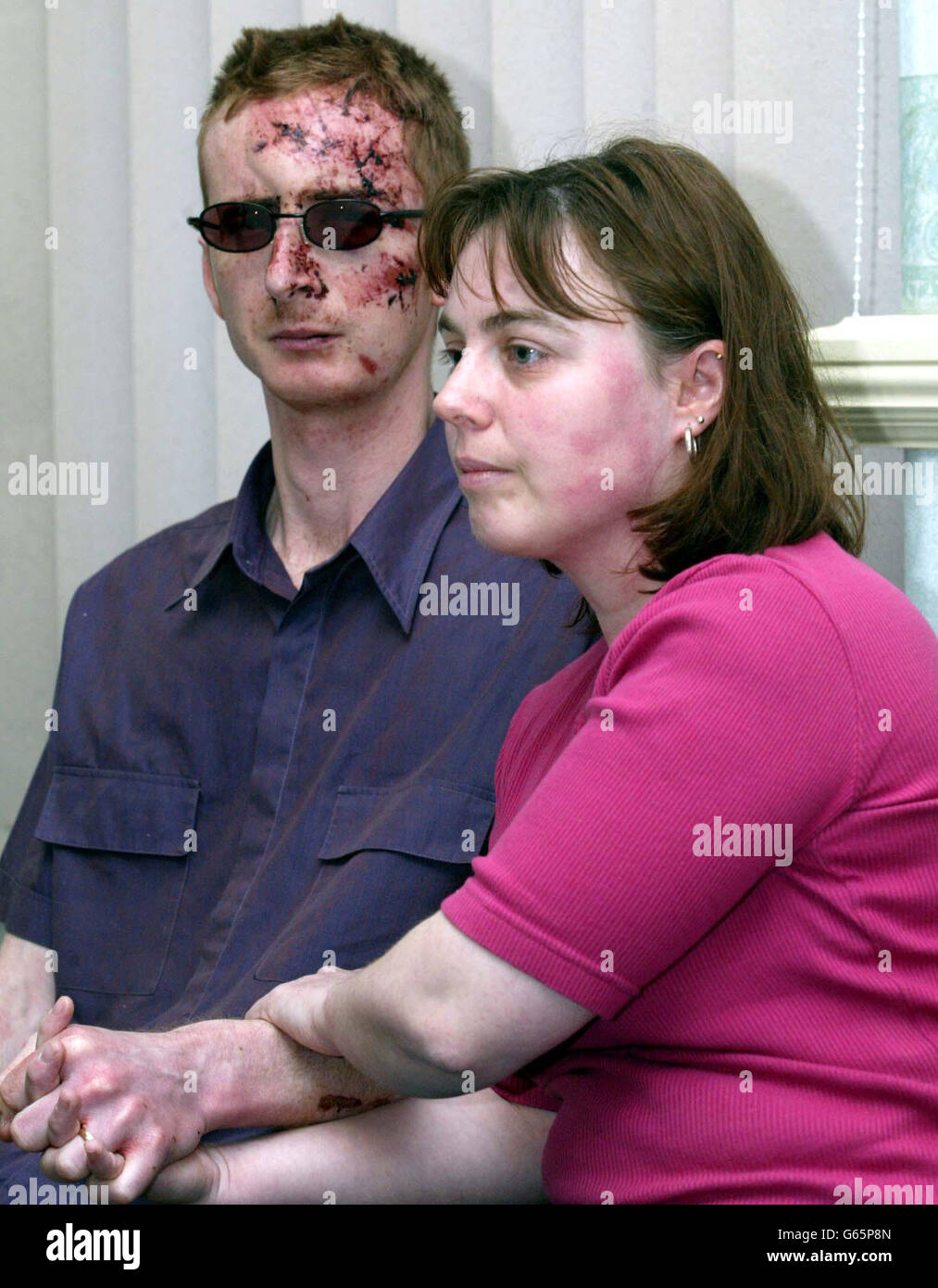 Rebecca Sawyer parents Banque D'Images