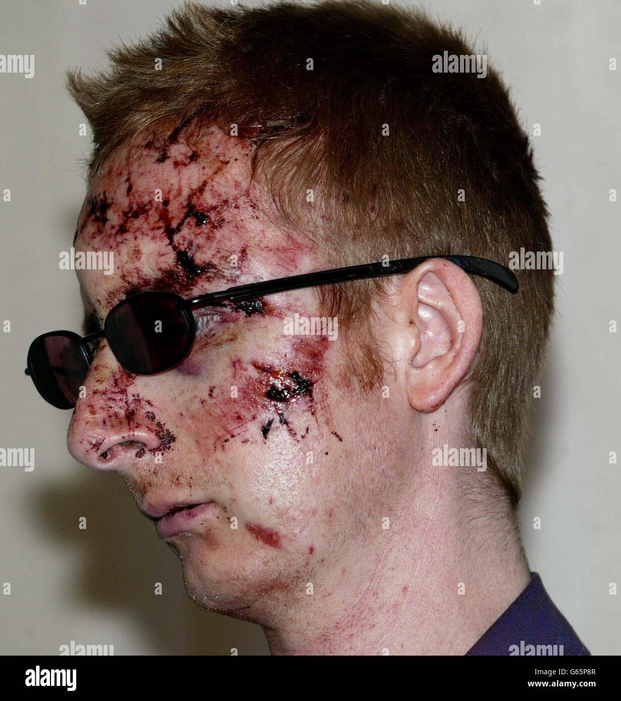 Rebecca Sawyer père Banque D'Images