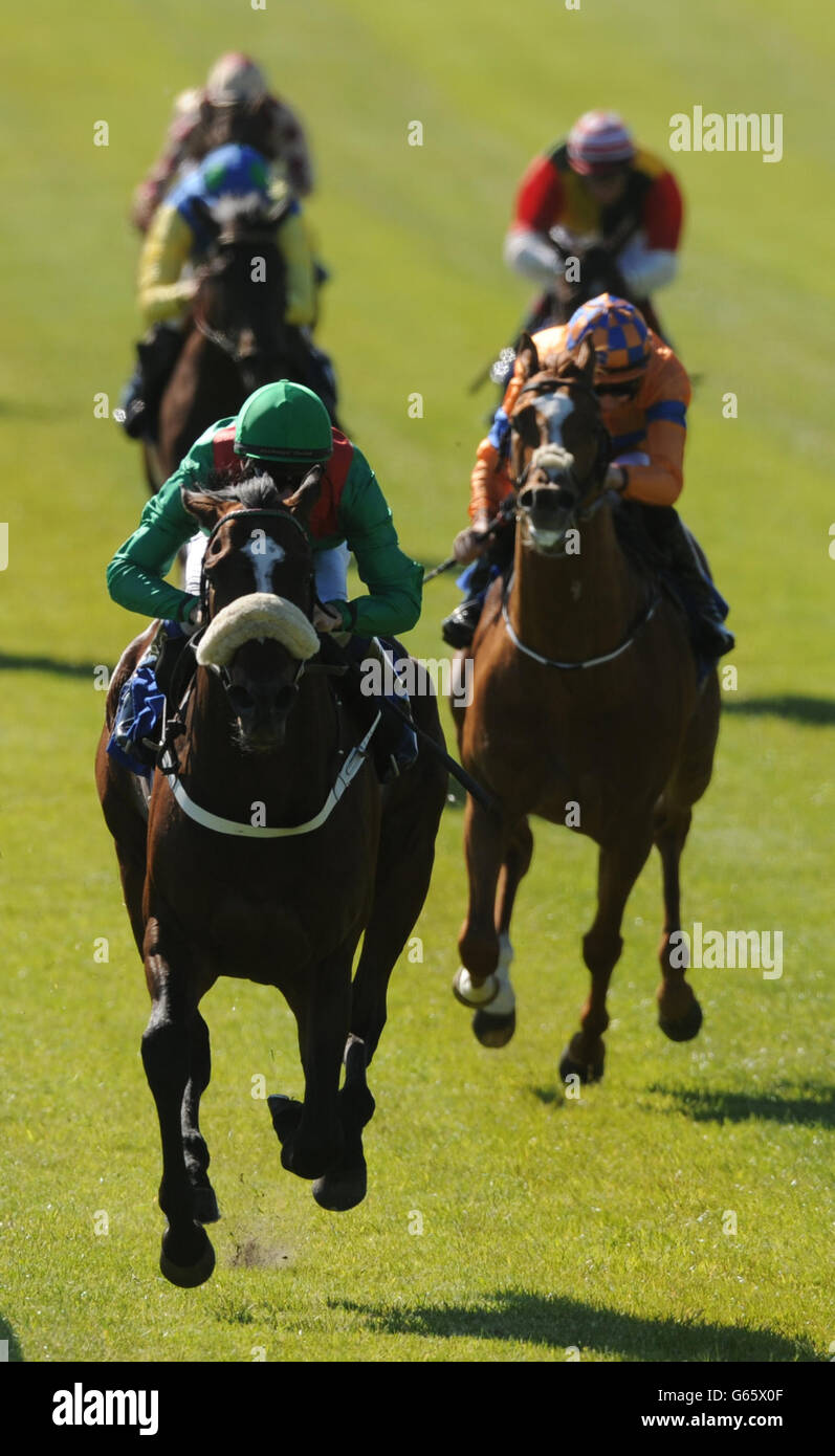 Les courses de chevaux - TRM Curragh Hippodrome - Le jour de la course Banque D'Images