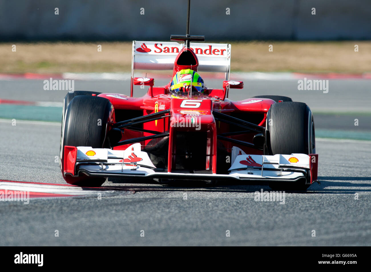 Felipe Massa, BRA, Ferrari F2012, Formule 1 séances d'essai, 21 - 24/2/2012, sur le circuit de Catalunya, Barcelone, Espagne Banque D'Images