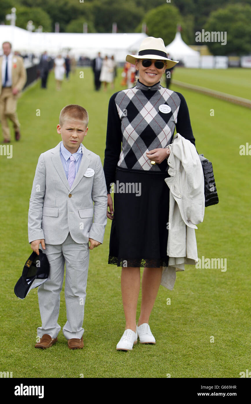 Cartier Queen's Cup tournoi de polo - Windsor Banque D'Images