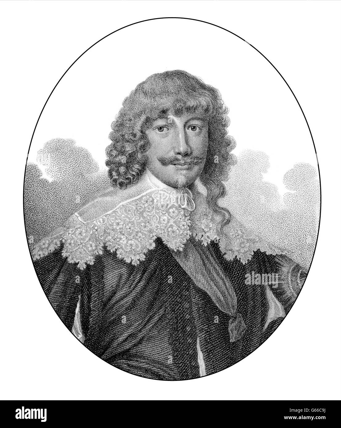 William Cavendish, 1 duc de Newcastle Upon Tyne, 1592-1676, un aristocrate et polymathe Anglais Banque D'Images