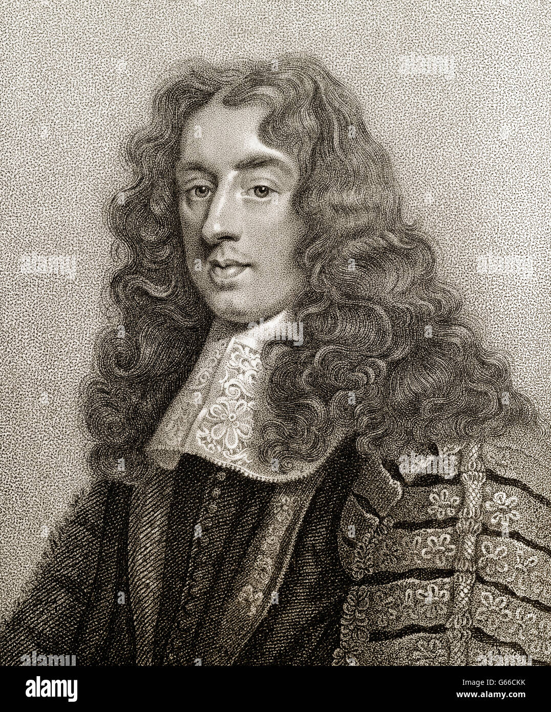 Heneage Finch, 1er comte de Nottingham, PC, 1621-1682, lord chancelier d'Angleterre Banque D'Images