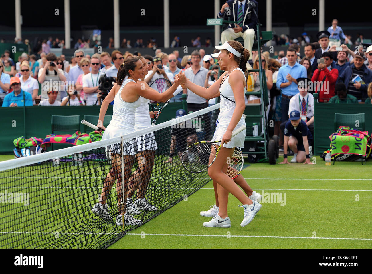 Tennis - 2013 de Wimbledon - Jour 3 - Le All England Lawn Tennis et croquet Club Banque D'Images