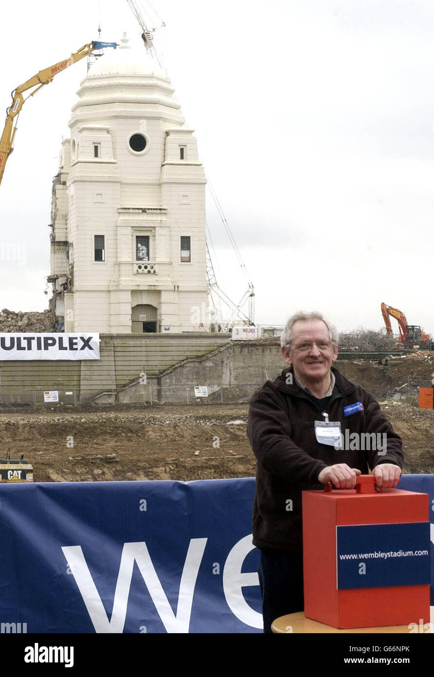 Démolition de Wembley Banque D'Images