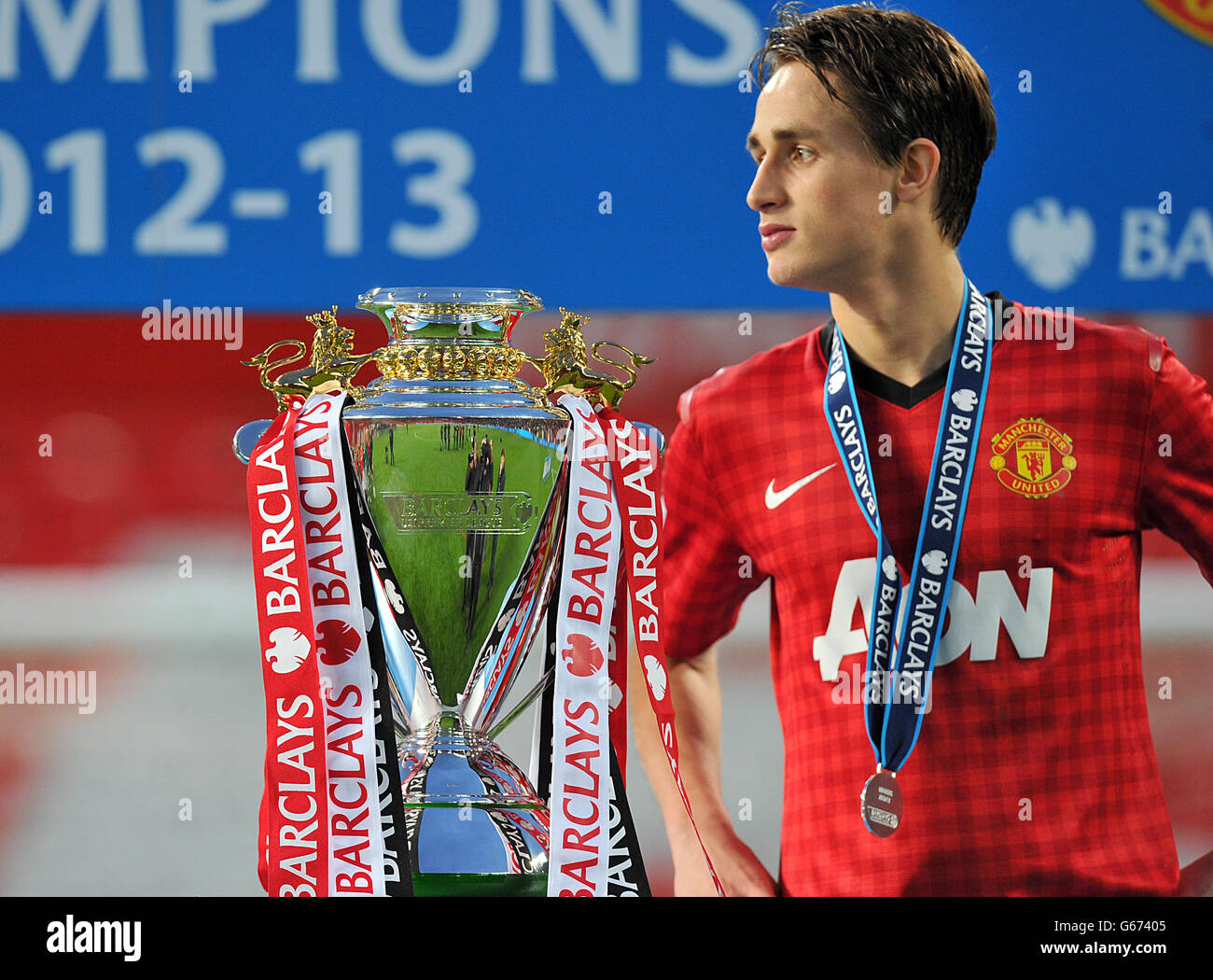 Football - Barclays sous 21 Premier League - final - Manchester United / Tottenham Hotspur - Old Trafford. Adnan Januzaj, Manchester United Banque D'Images