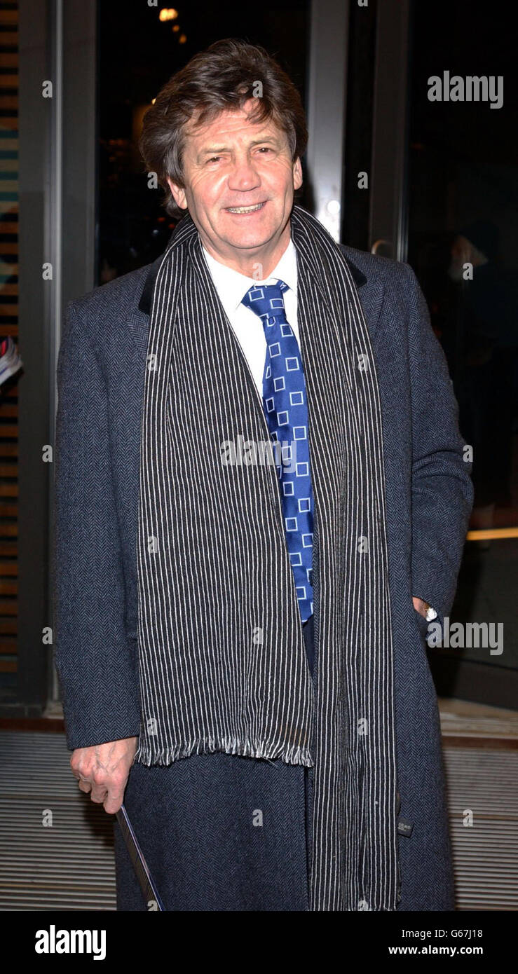 Melvyn Bragg assiste à l'ouverture du nouveau 15.7 millions, Hampstead Theatre, Londres, conçu par les architectes primés Bennetts Associates. Banque D'Images