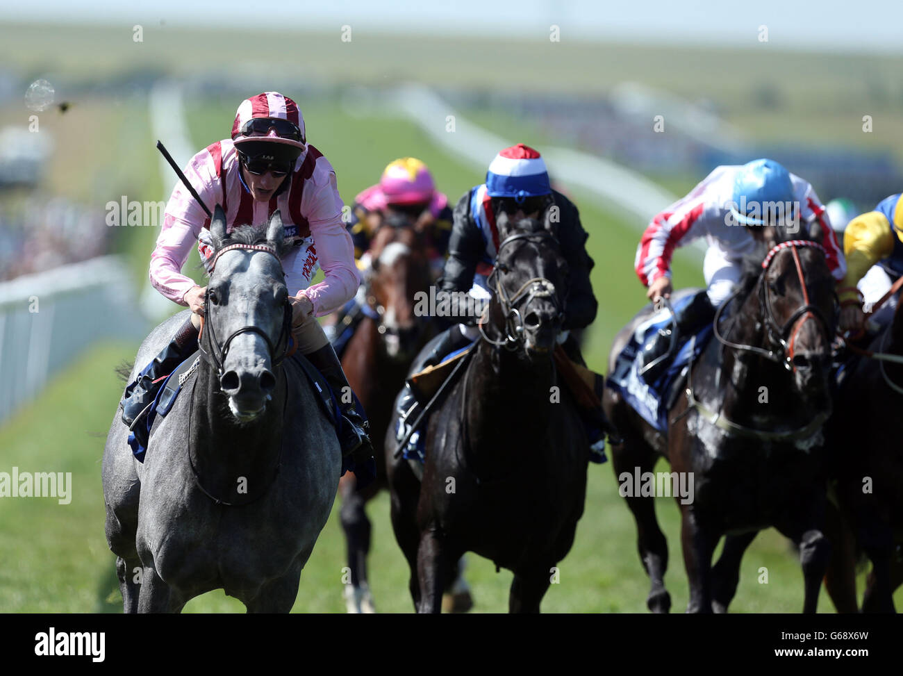 La course de chevaux 2013 - 2013 Juillet - Festival Piper-Heidsieck Darley July Cup Day - Newmarket Racecourse Banque D'Images