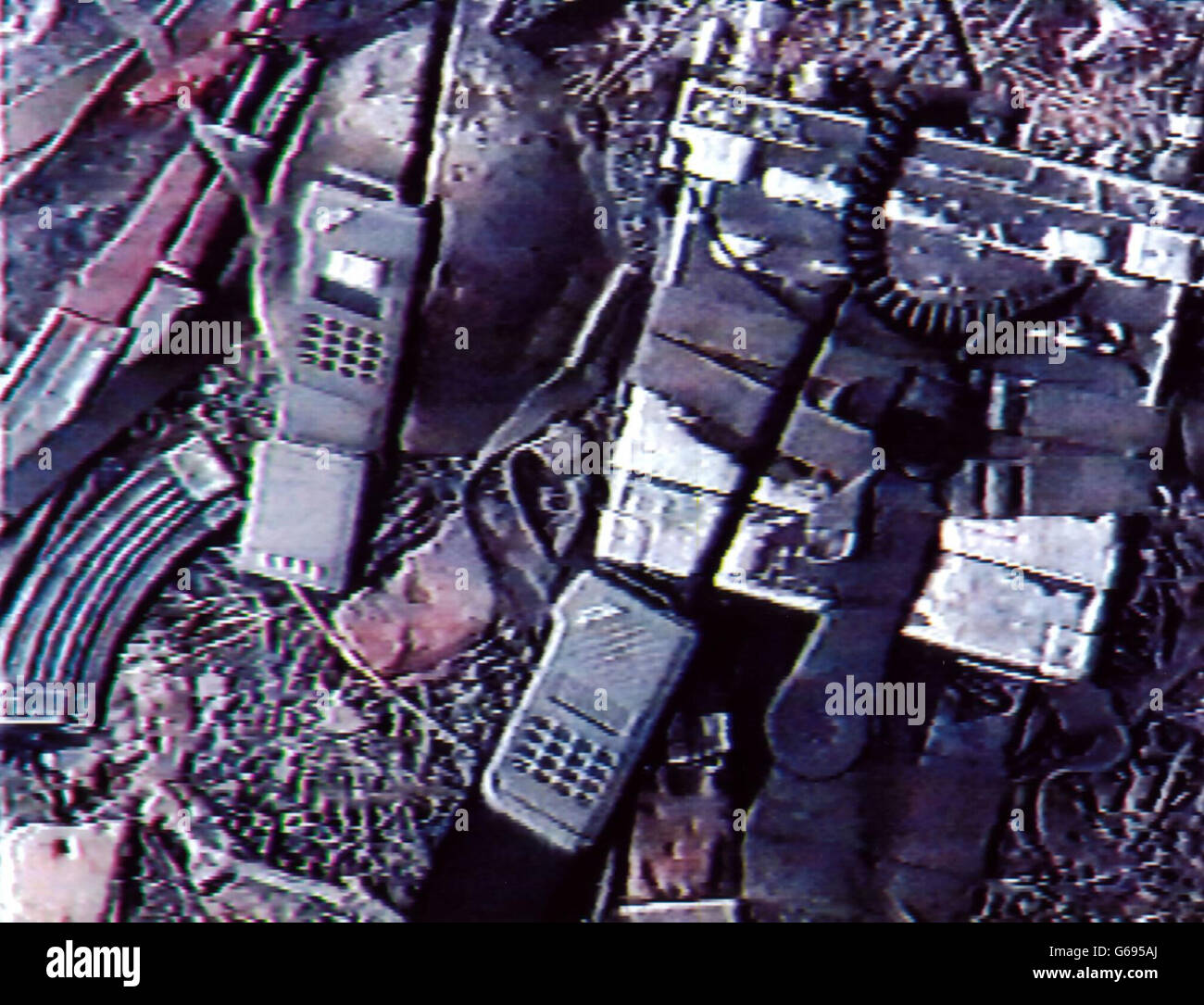 Benmerzouga & Meziane Al Qaïda. Banque D'Images