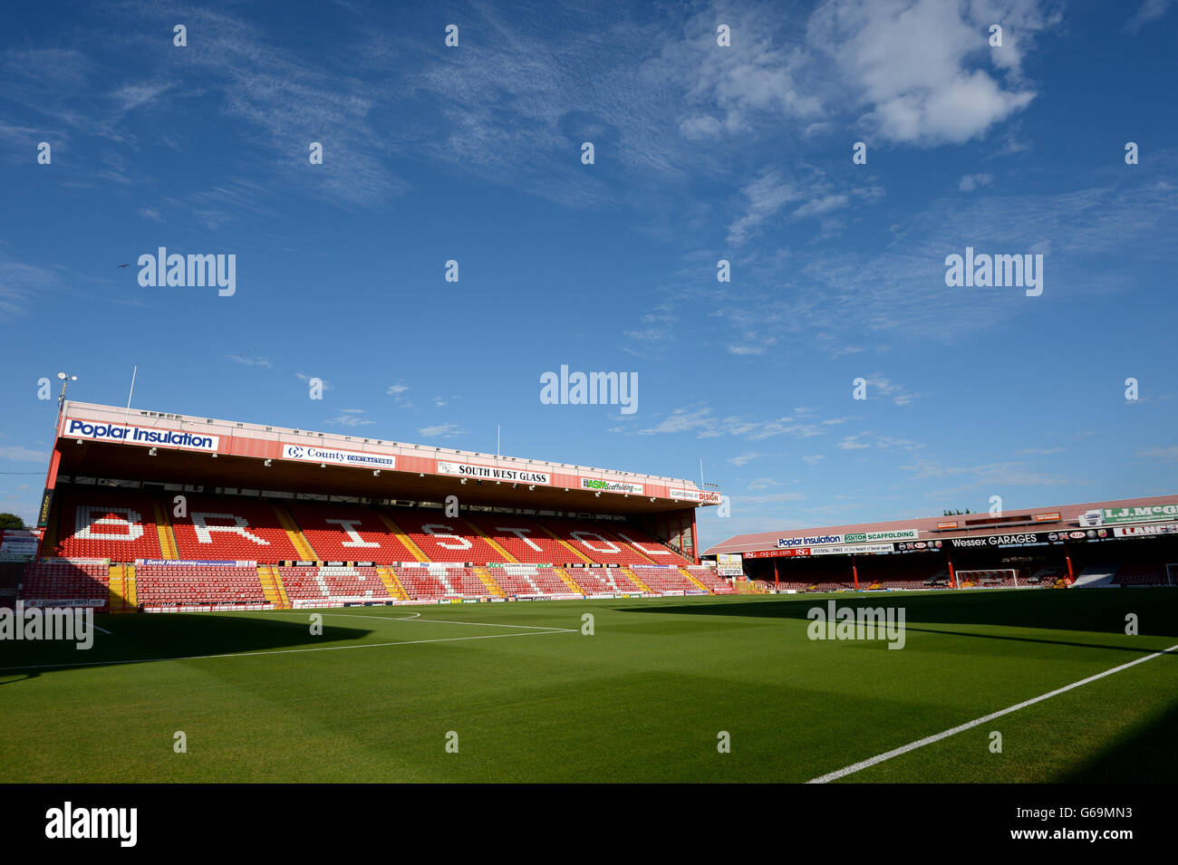 - Football amical d'avant saison - Bristol City v Lecture - Ashton Gate Banque D'Images