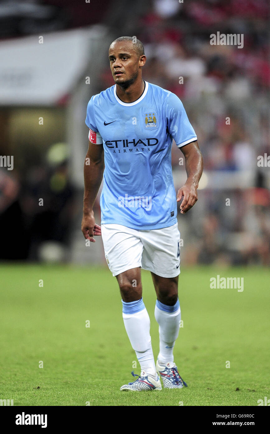 Soccer - 2013 Audi Cup - Final - Bayern Munich v Manchester City - Allianz Arena Banque D'Images