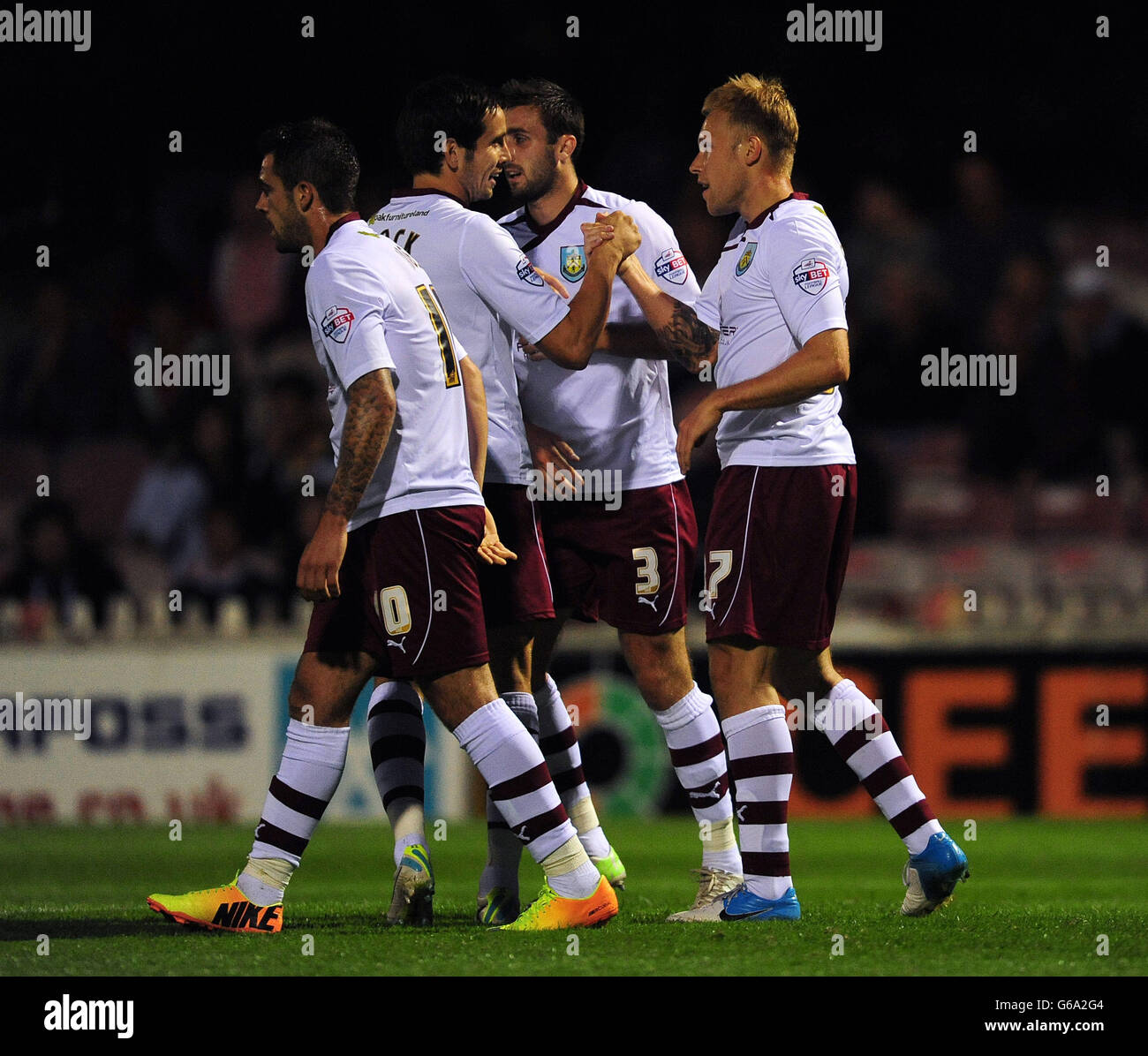 Soccer - Capital One Cup - Premier tour - York v Burnley - Bootham Crescent Banque D'Images