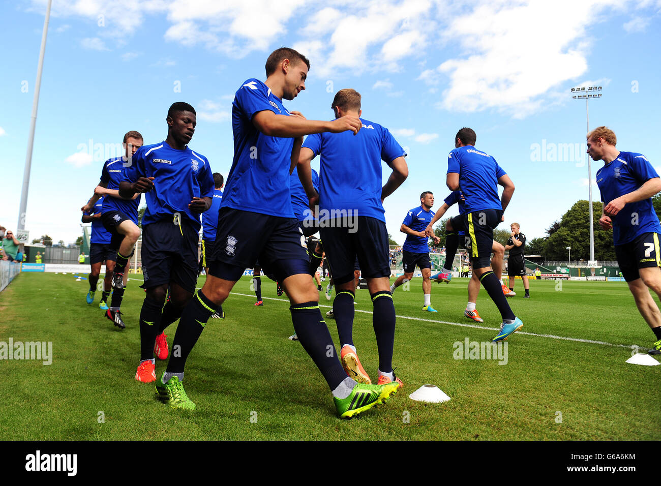 Sky Bet Championship Soccer - - Yeovil Town v Birmingham City - Huish Park Banque D'Images