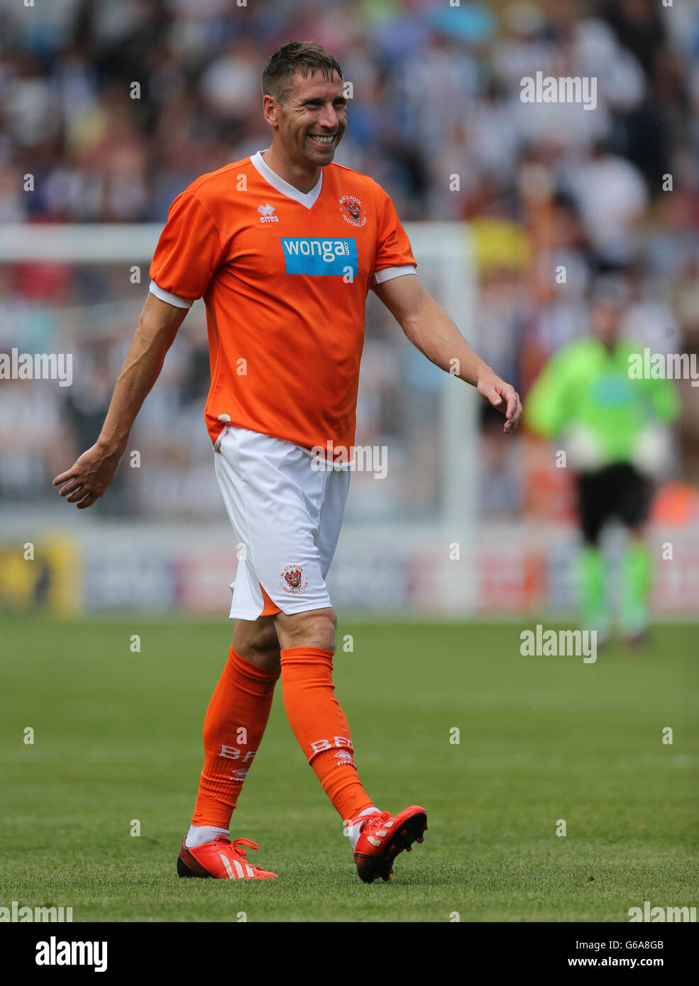 - Football amical d'avant saison - Blackpool v Newcastle United - Bloomfield Road Banque D'Images