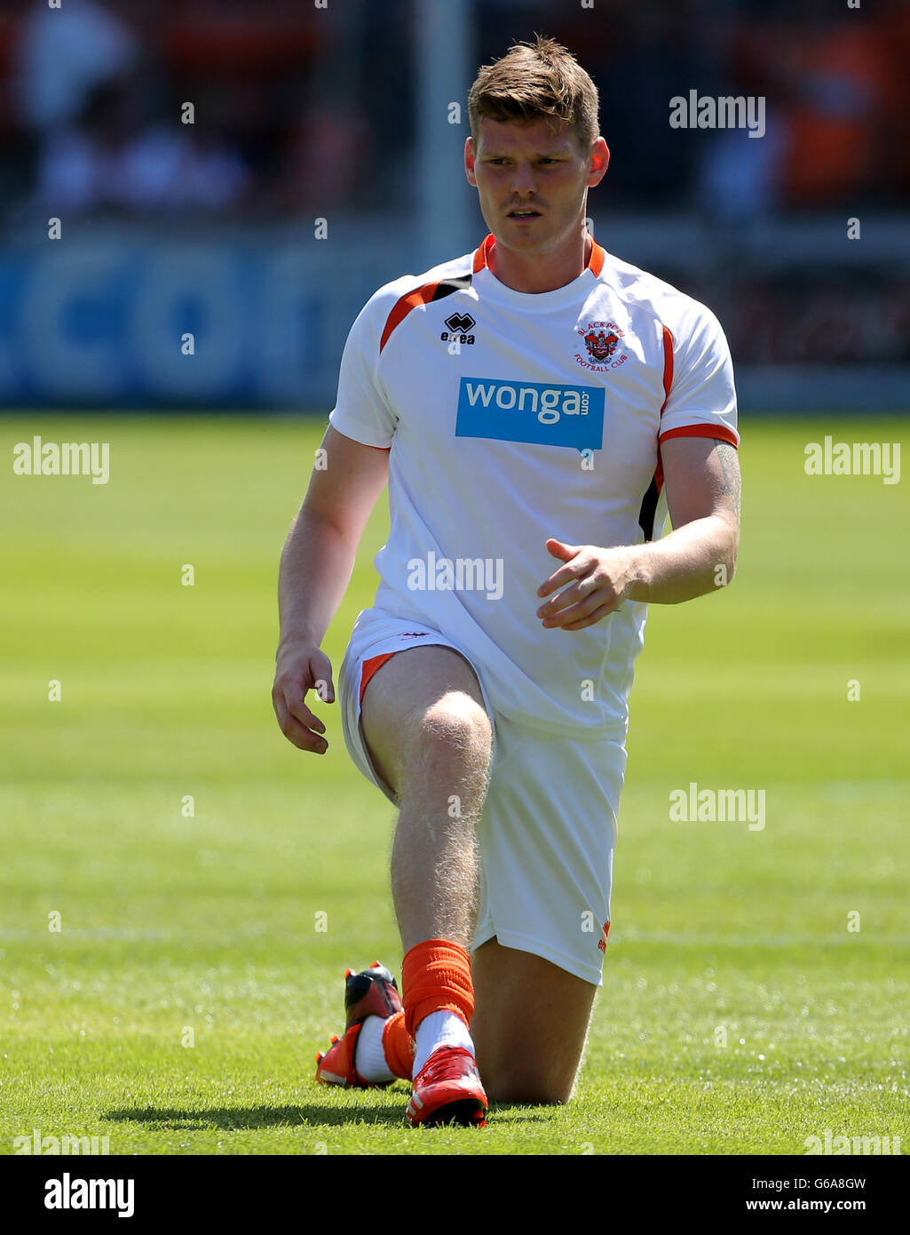 - Football amical d'avant saison - Blackpool v Newcastle United - Bloomfield Road Banque D'Images