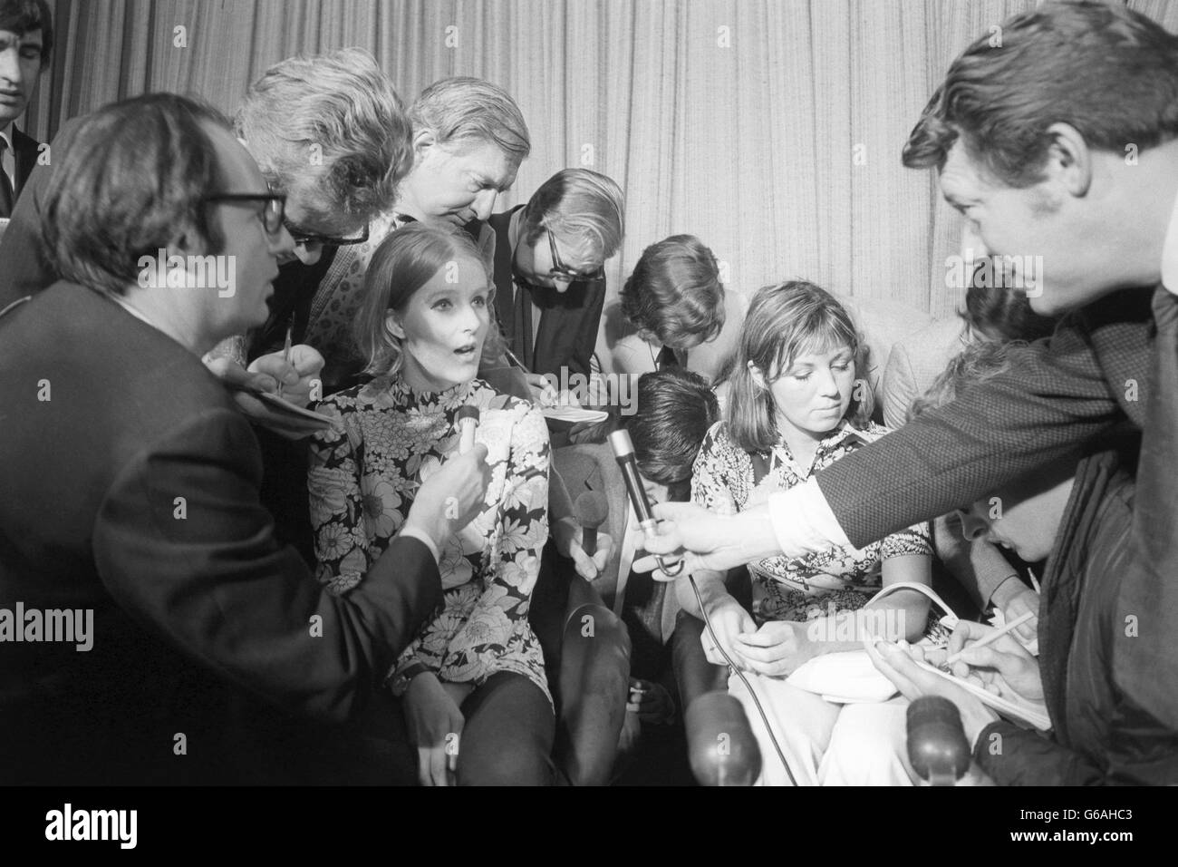 La criminalité - Dawson's Field détournements - otages britanniques - Londres Banque D'Images La criminalité - Dawson's Field détournements - otages britanniques - Londres Banque D'Images