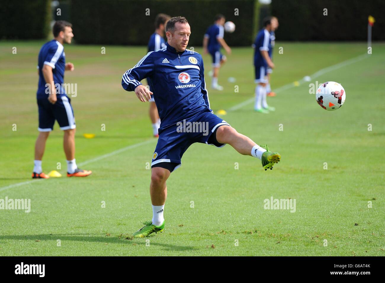 Football - match amical - Angleterre Vauxhall v Ecosse - Ecosse - Session de Formation Académie de Watford Banque D'Images