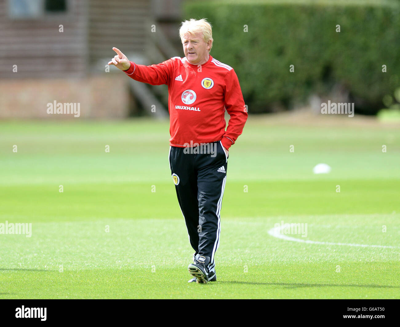 Football - match amical - Angleterre Vauxhall v Ecosse - Ecosse - Session de Formation Académie de Watford Banque D'Images