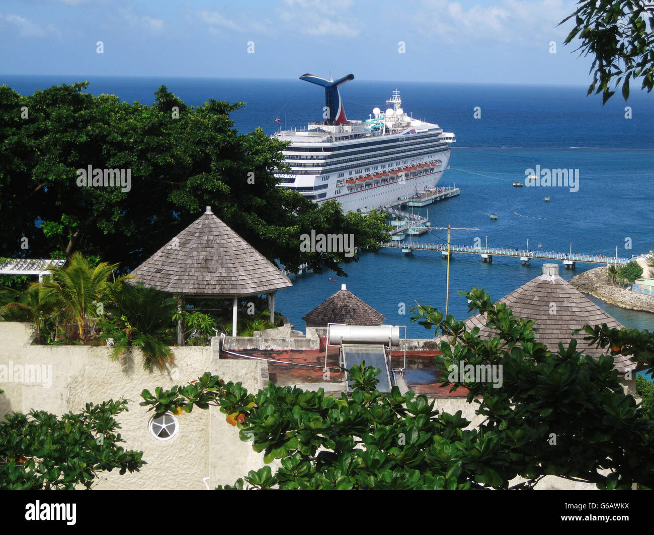 La Jamaïque, resort, Caraïbes , Banque D'Images