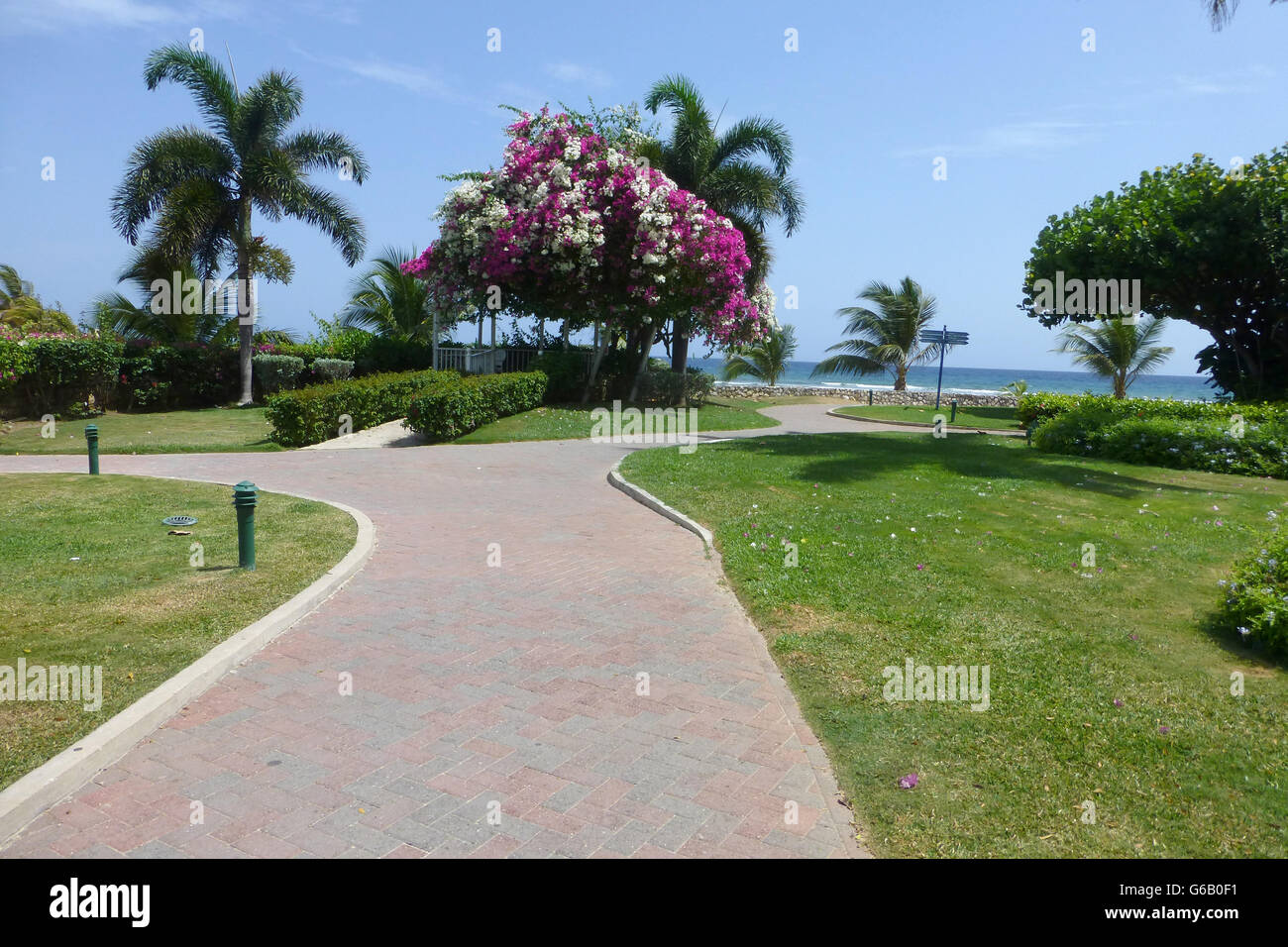 La Jamaïque, resort, Caraïbes , Banque D'Images