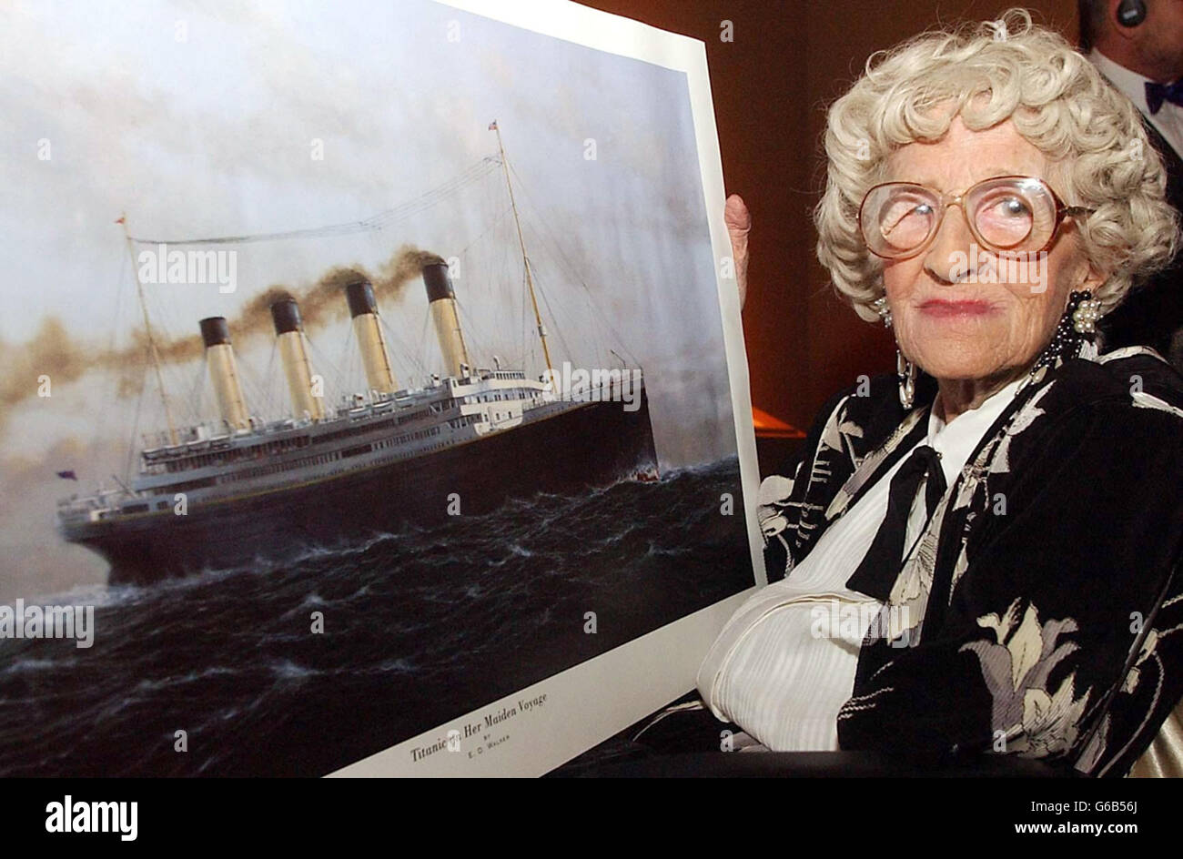 Millvina Dean - Musée de la Science Banque D'Images