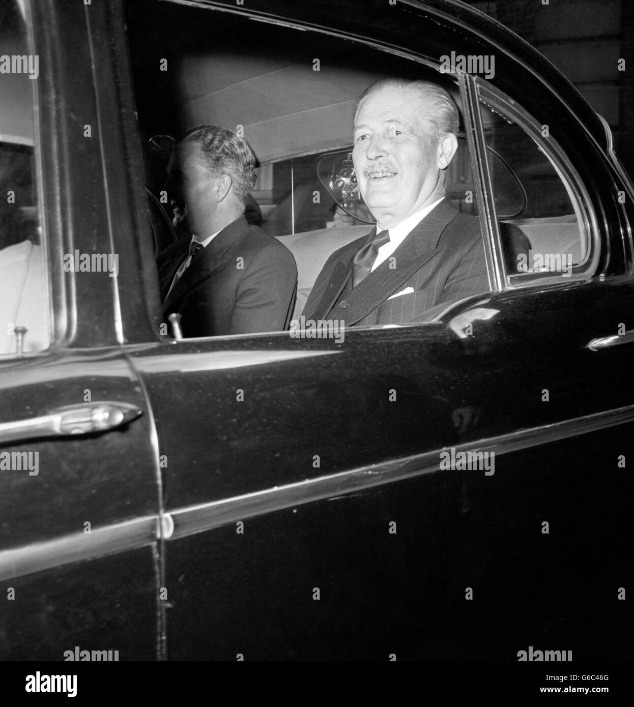 Politique - affaire Profumo - Le premier ministre Harold Macmillan - Admiralty House, Londres Banque D'Images